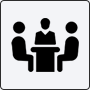 interviews and focus groups icon